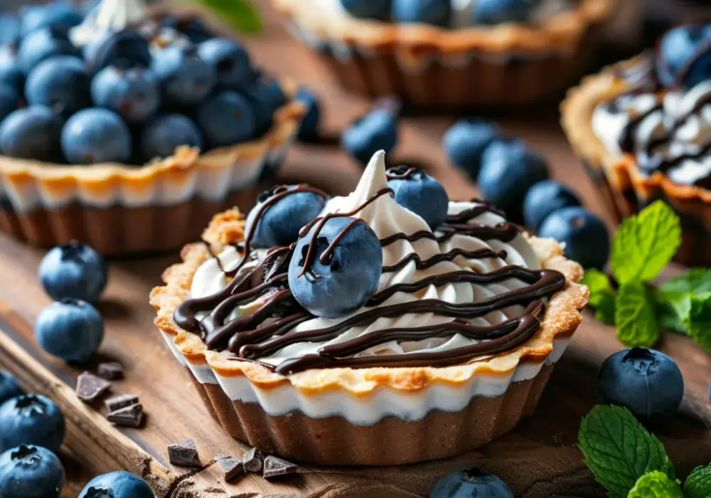 Tartaletki z borówkami: mini desery na każdą okazję, które zachwycą