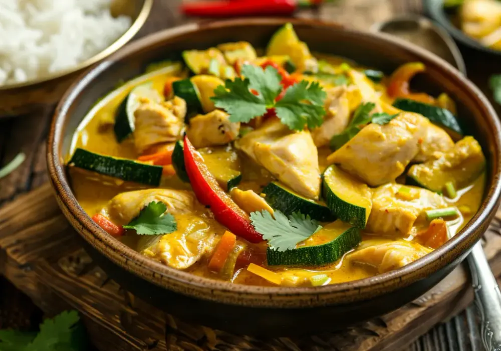 Curry z cukinią: Pikantny przepis na szybki obiad. Niesamowicie rozgrzewa