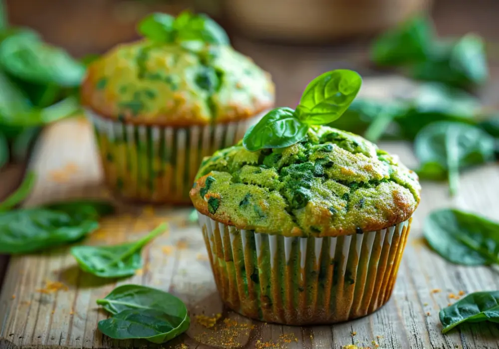 Muffiny szpinakowe BLW: Idealne dla małych odkrywców smaku