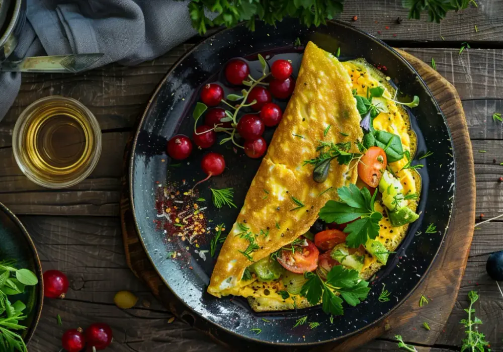 Omlet z mąki orkiszowej: Poznajemy lekki i pożywny przepis na śniadanie