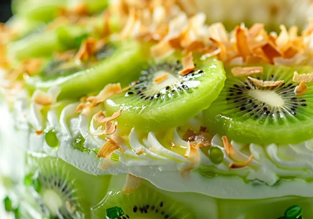 Przepis na ciasto z kiwi i galaretką - tropikalna przyjemność w domu