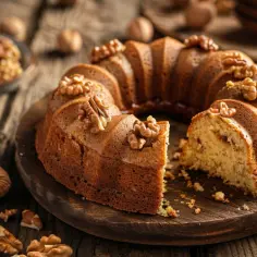 Aromatyczna babka z orzechami włoskimi: Sekret smaku ukryty w cieście