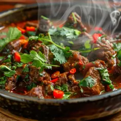 Curry z wołowiną - Twoja aromatyczna podróż do kuchni indyjskiej