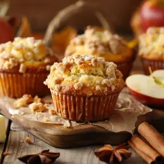 Muffinki z masłem i jabłkami: Oto idealny przepis na jesień dla rodziny