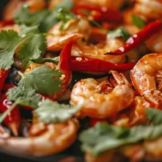 Jak zrobić pikantne krewetki z czosnkiem i chili? Przepis krok po kroku