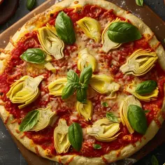 Pizza z karczochami - odkryj włoskie smaki w domowej kuchni