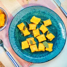 Jesienne comfort food: Kluski leniwe z dynią