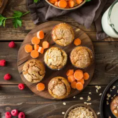 Muffinki marchewkowo-jabłkowe: zdrowa przekąska dla dzieci i dorosłych