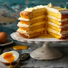 Biszkopt z 9 jaj: Przepis na najwyższy i najpuszystszy tort jakiego nie znasz!