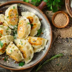 Pierogi z kaszą gryczaną: Tradycyjny smak w nowej odsłonie. Pycha!