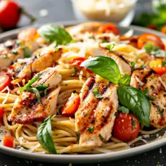 Makaron z kurczakiem i mozzarellą: Włoski klasyk z twistem