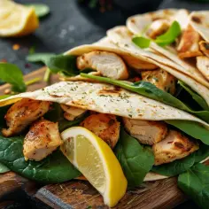 Tortilla z kurczakiem i szpinakiem: szybki obiad, który pokochasz