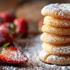 Delikatne ciastka z serkiem mascarpone: Przepis krok po kroku