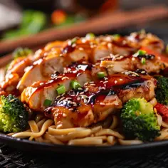 Najlepszy kurczak teriyaki z makaronem: prosty przepis na azjatycki obiad