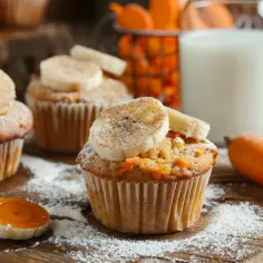 Muffiny bananowo marchewkowe: Zdrowe przekąski bez wyrzutów