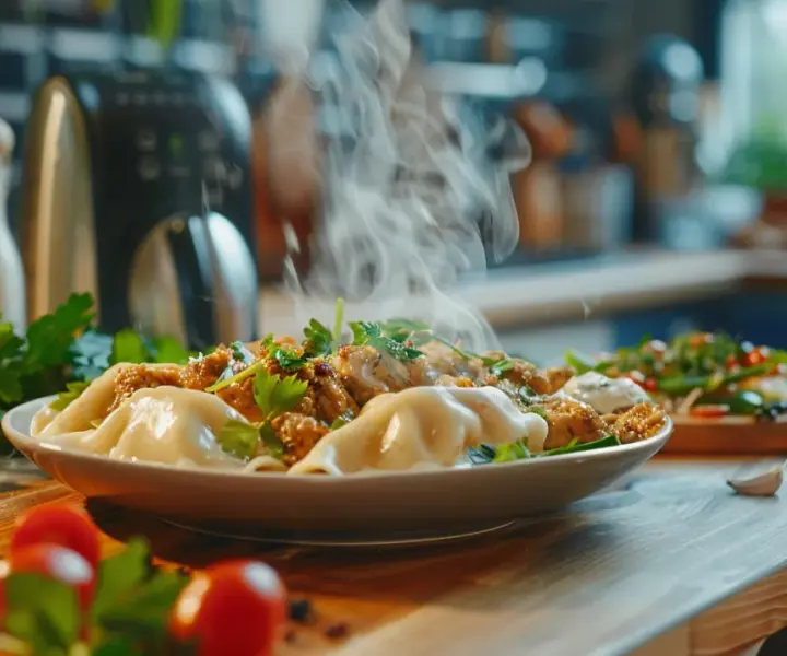Pierogi kebabowe z Thermomixa: szybki obiad dla rodziny w 30 minut