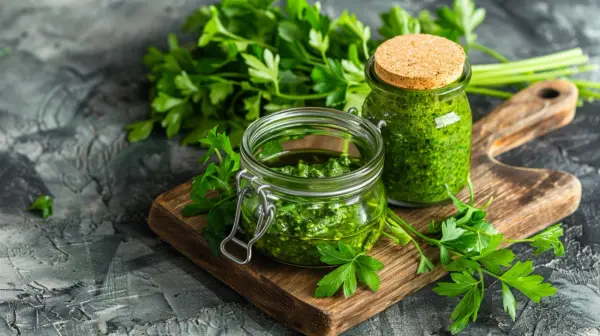 Pasta z pietruszki: Świeży dodatek, który odmieni twoje dania